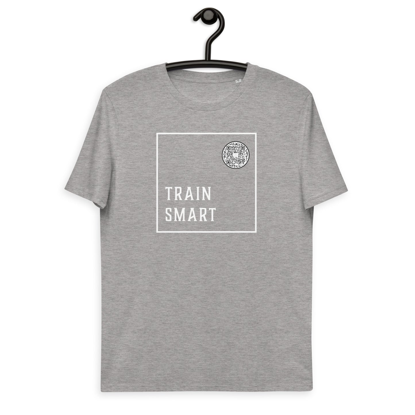Train Smart Unisex organic cotton gym t-shirt