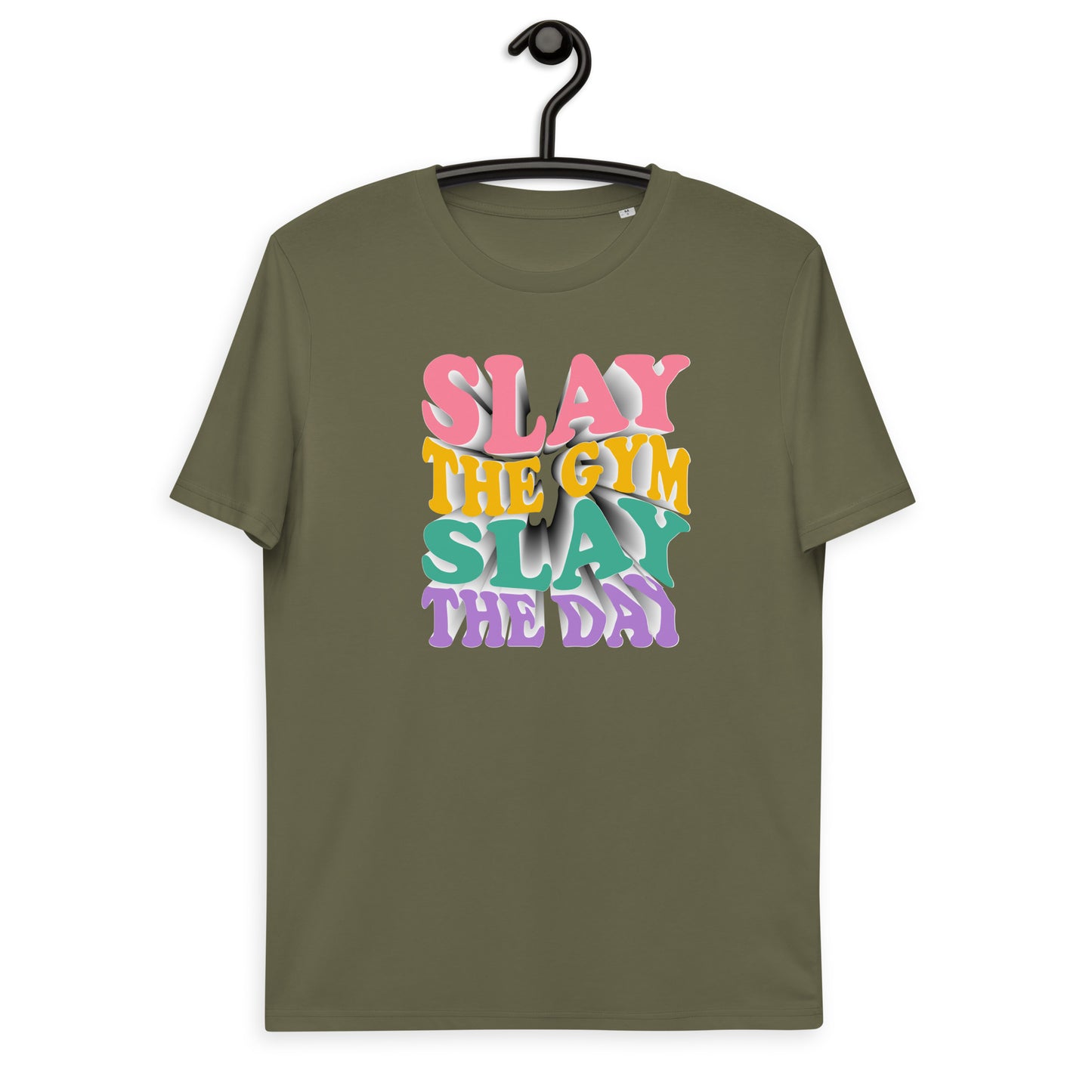 Slay the Day Slay The Gym Unisex organic cotton t-shirt