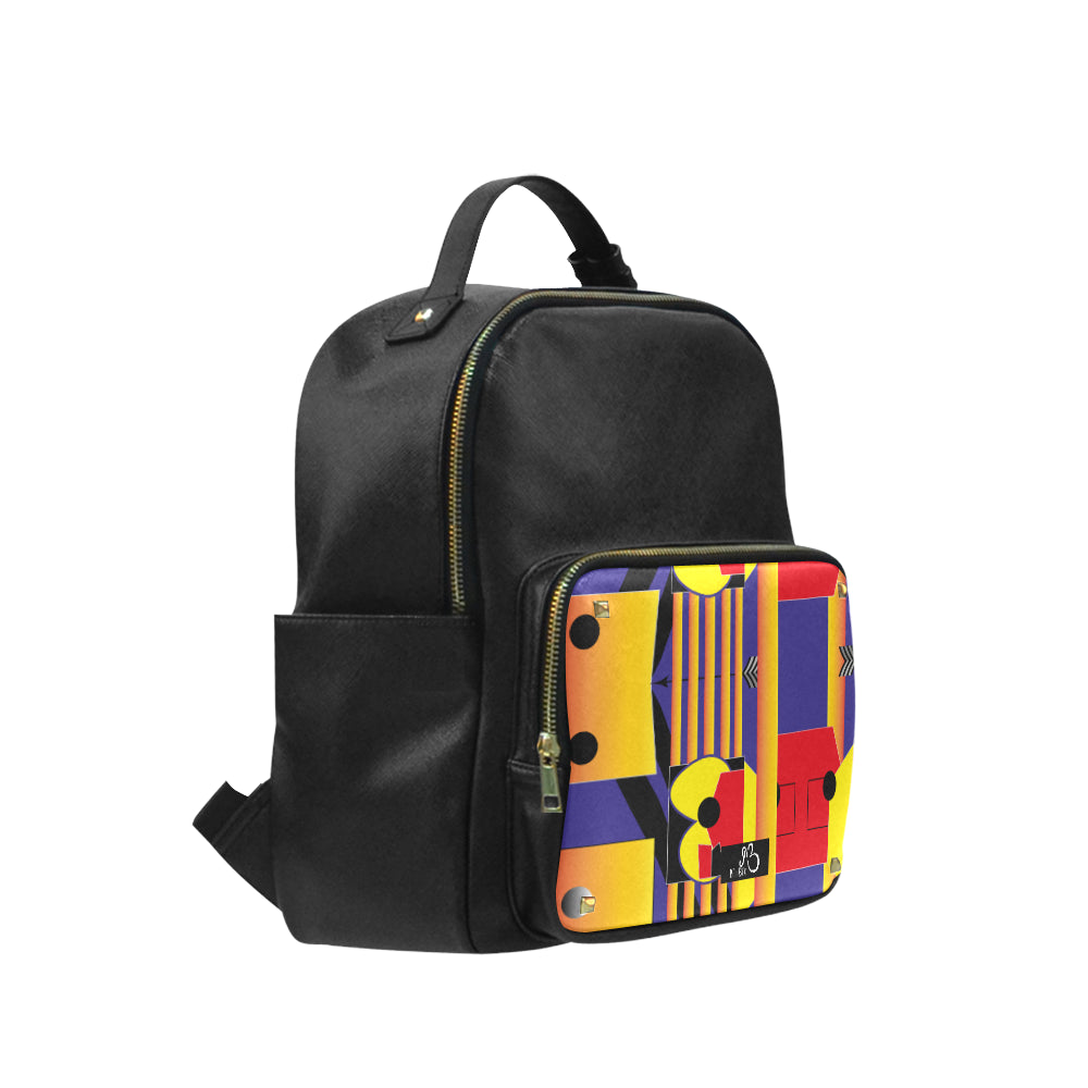 AfriBix Gallery  Leather Backpack