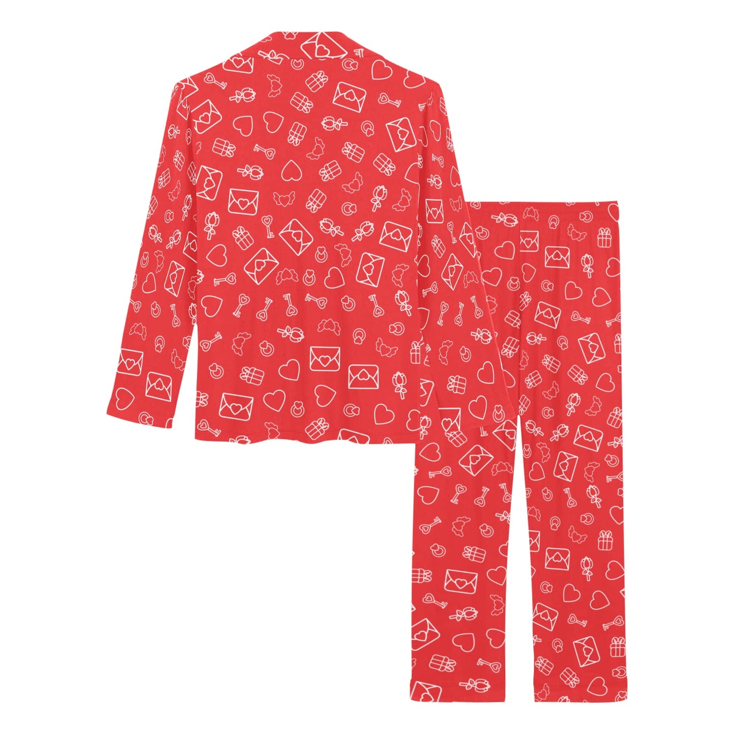 Love Notes Women's Long Pyjama Set