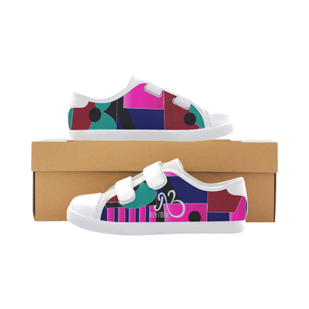 AfriBix Kids Bubblegum Gallery Velcro Canvas