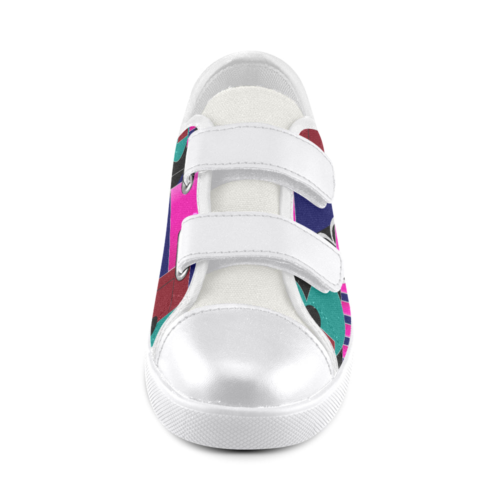 AfriBix Kids Bubblegum Gallery Velcro Canvas