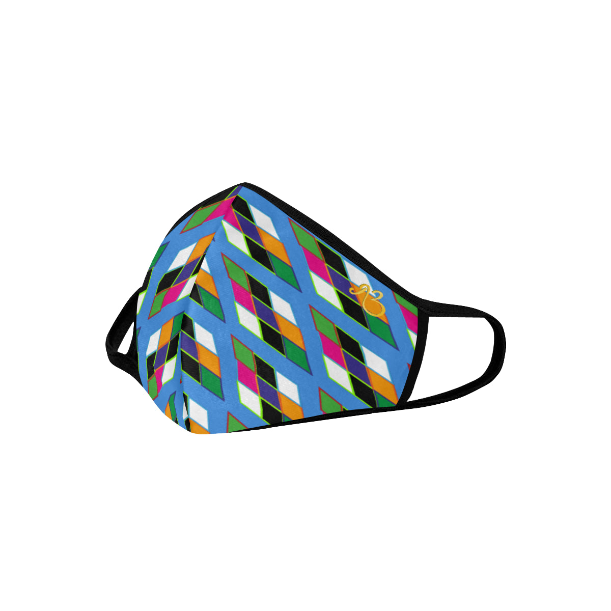 PYRAMID Face Coverings – 2 Mascherine In Cotone – Licenza Ufficiale – Lavabili