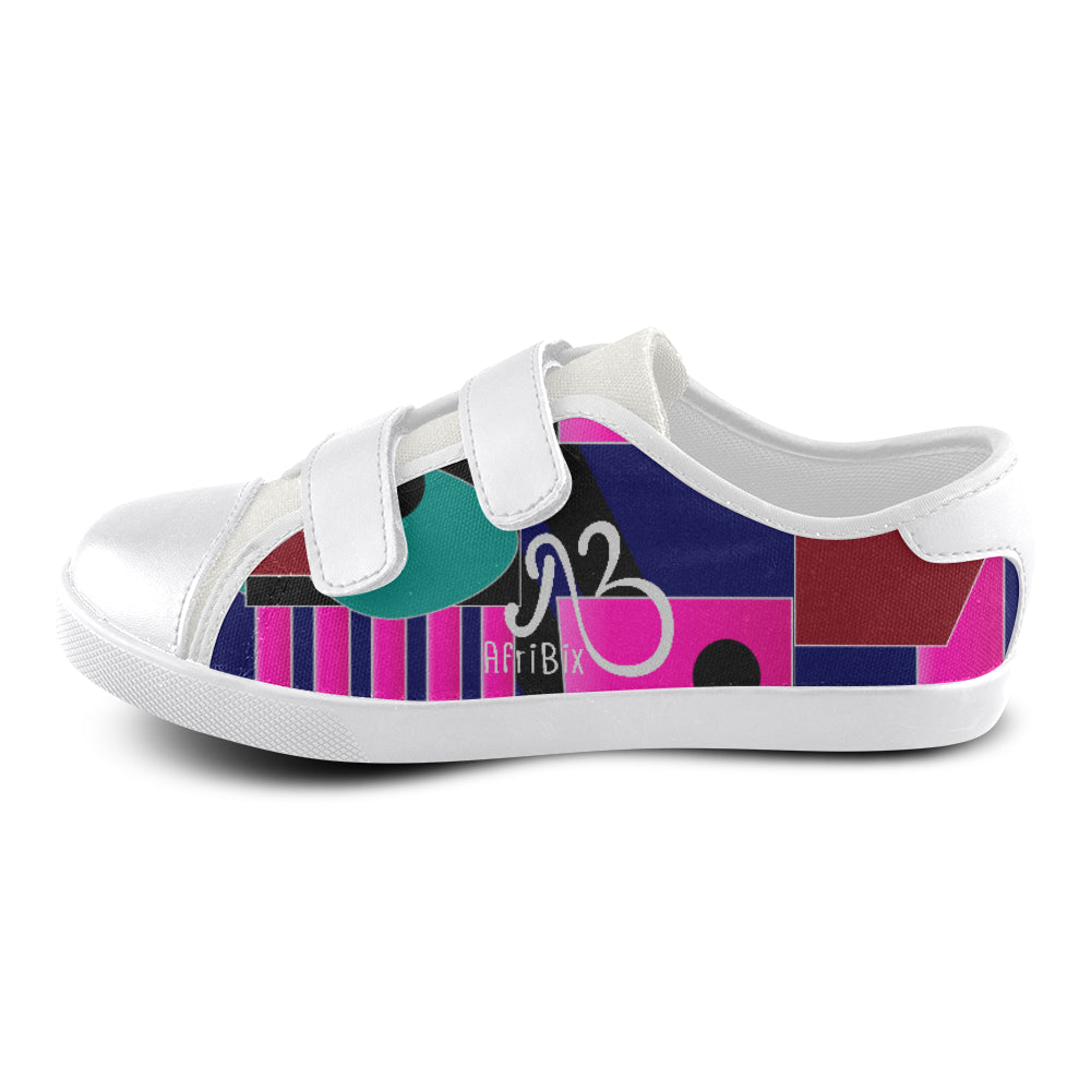 AfriBix Kids Bubblegum Gallery Velcro Canvas