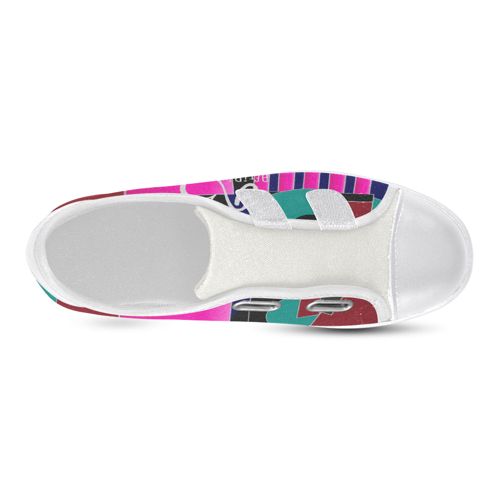 AfriBix Kids Bubblegum Gallery Velcro Canvas