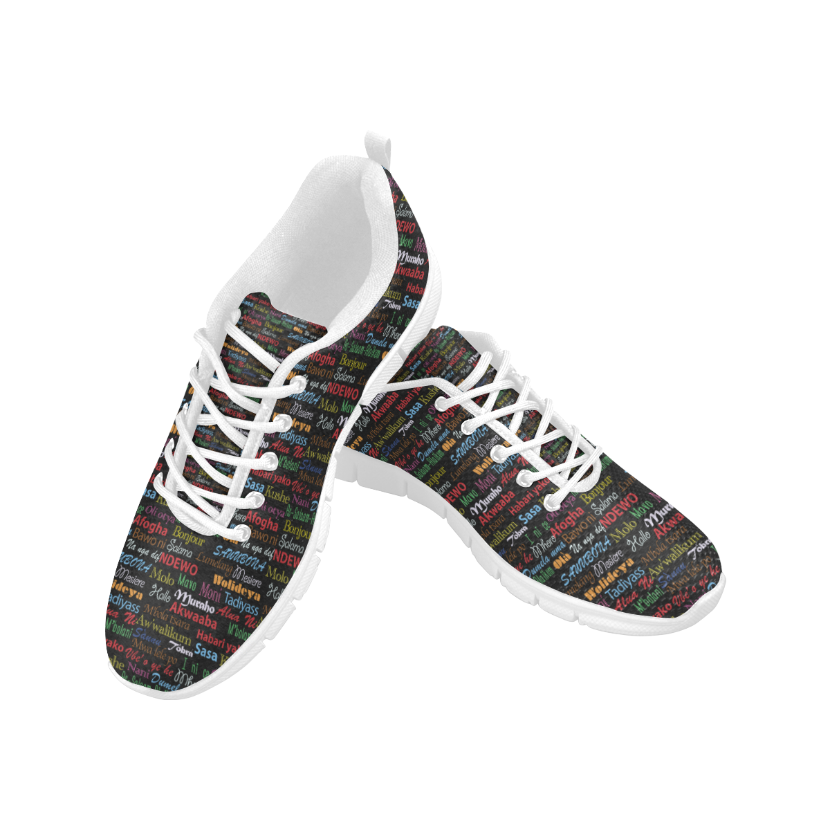 Hello Print Men's Trainers - white