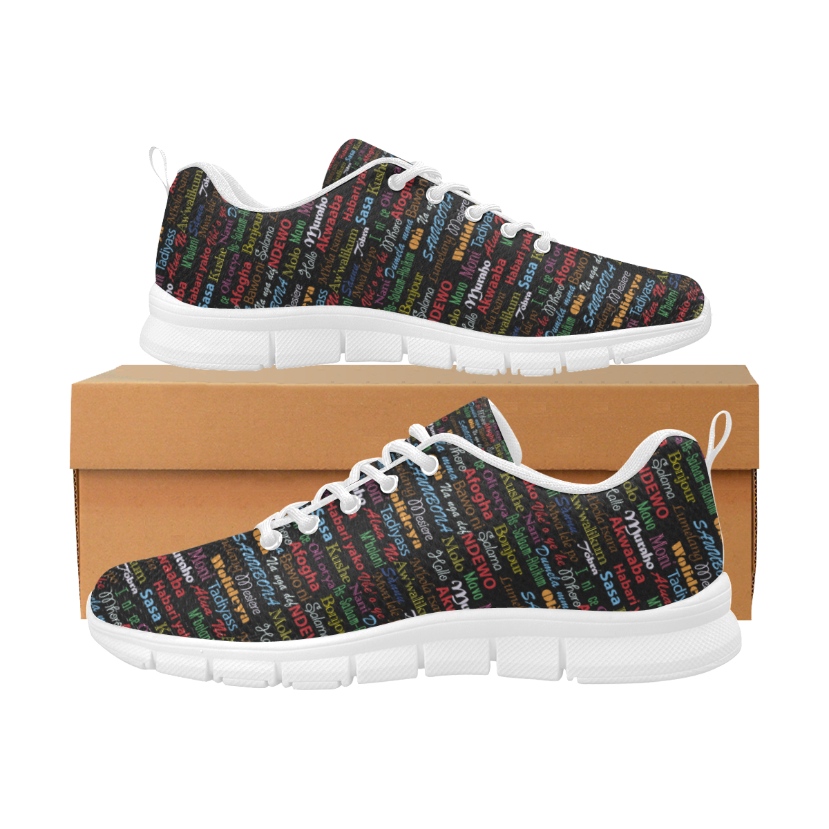 Hello Print Men's Trainers - white