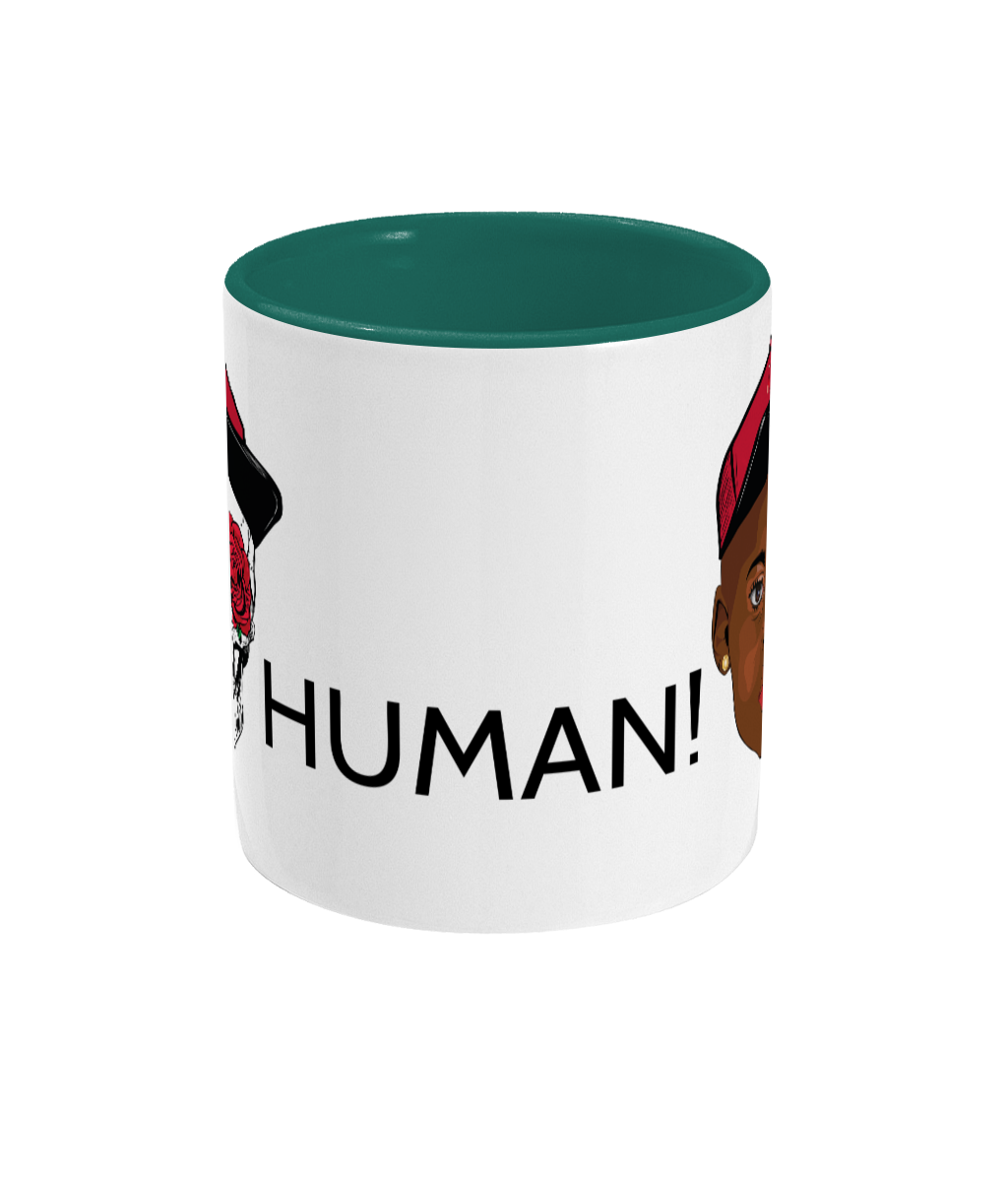 HUMAN! Two Toned Mug