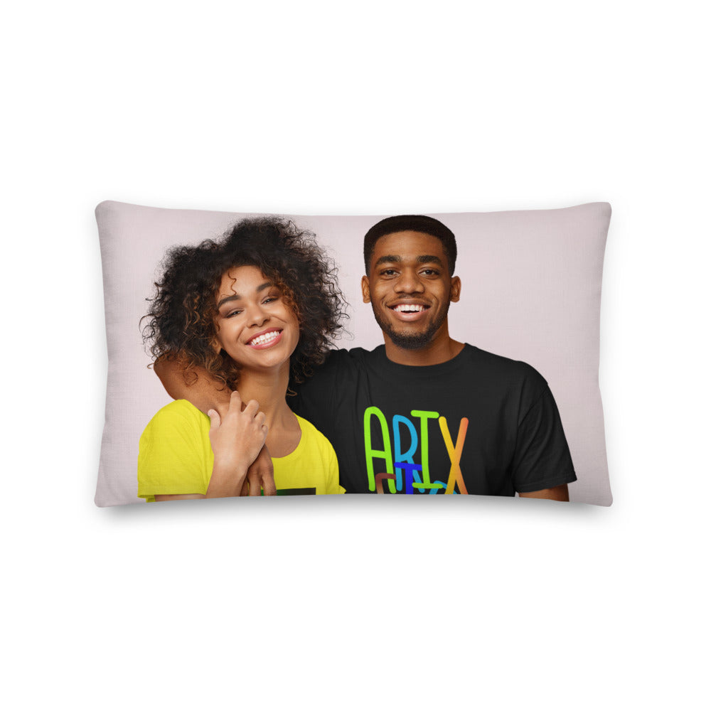 Friends Personalisable Premium Throw Pillow