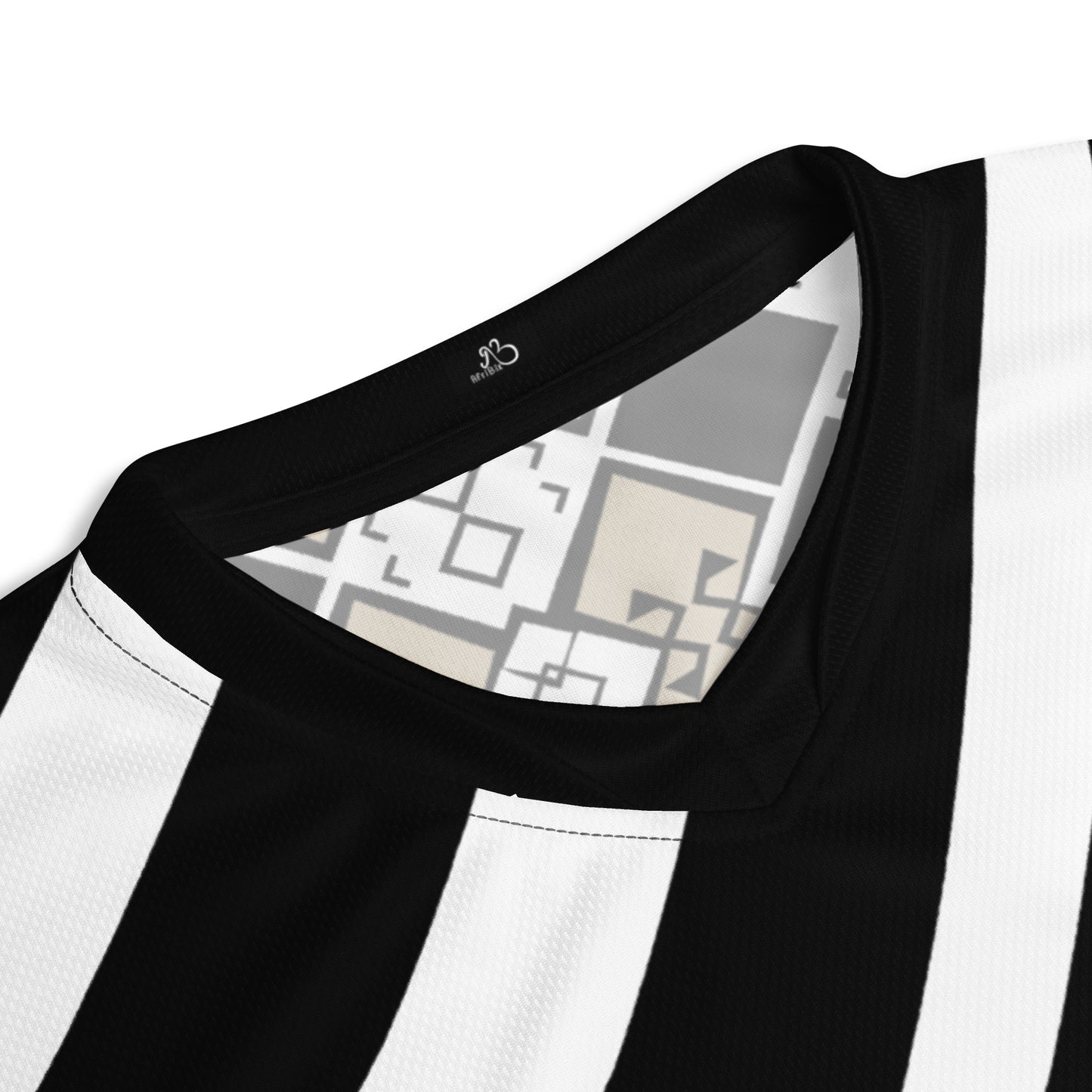 Aztek print recycled unisex sports jersey