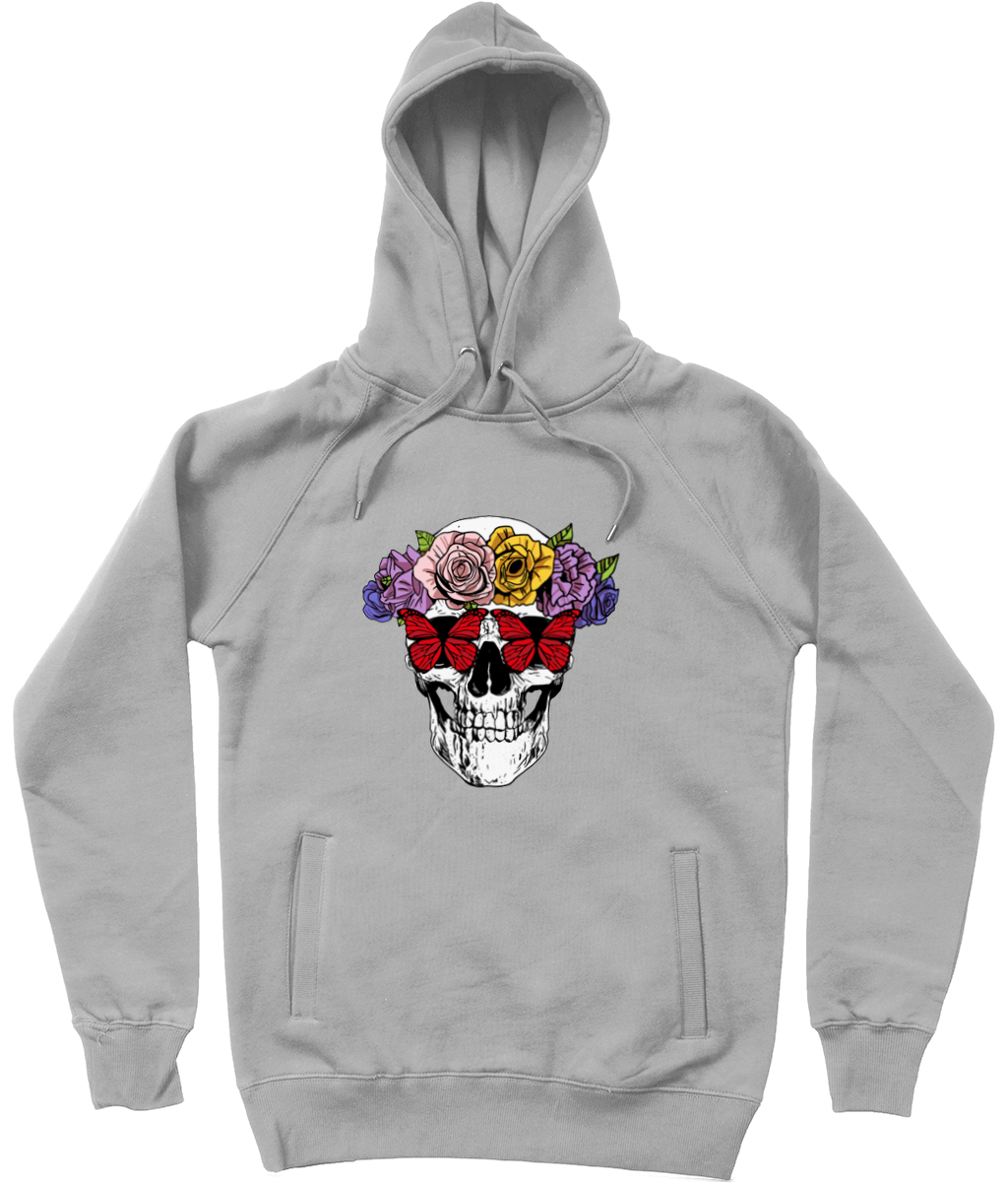 Garden of Skulls Graphic Trendy Unisex Pullover Hoodie