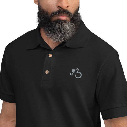 AfriBix Classic Embroidered Polo Golf Shirt