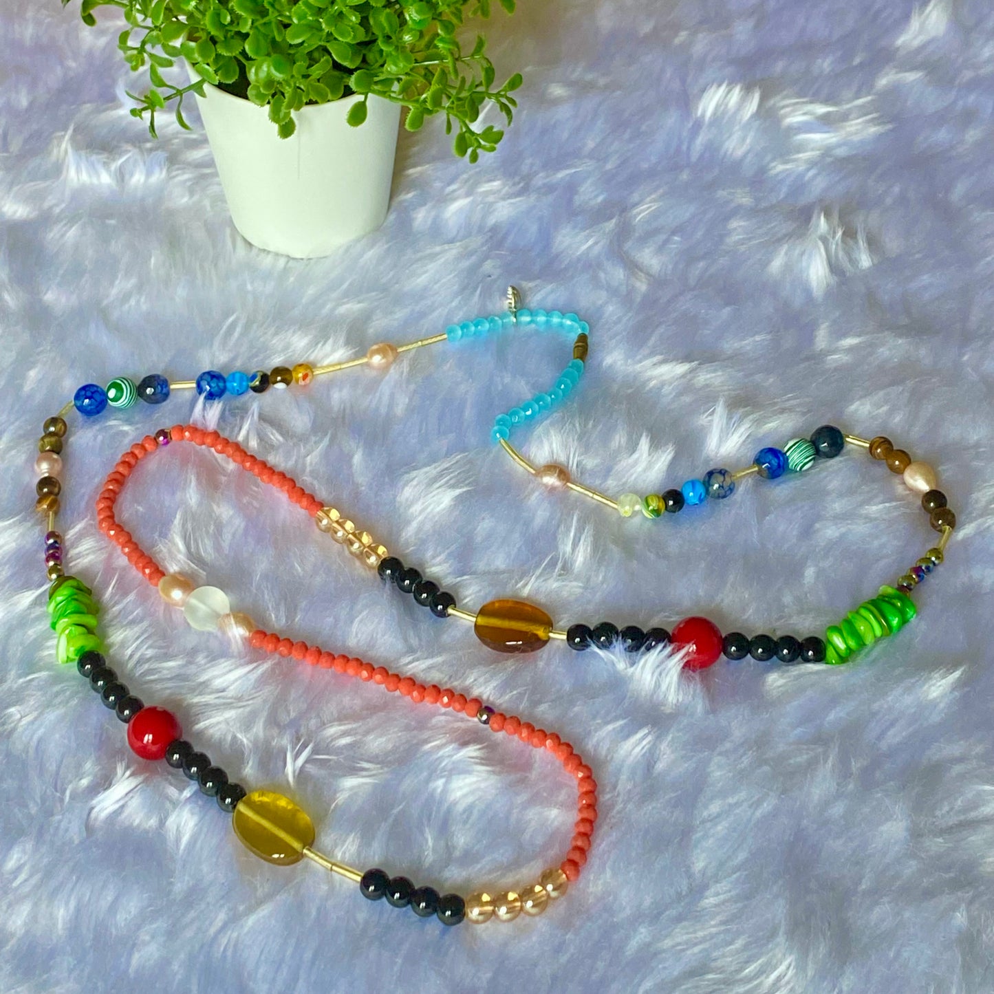 Yemaya Semi-Precious Stone Waist Bead Set