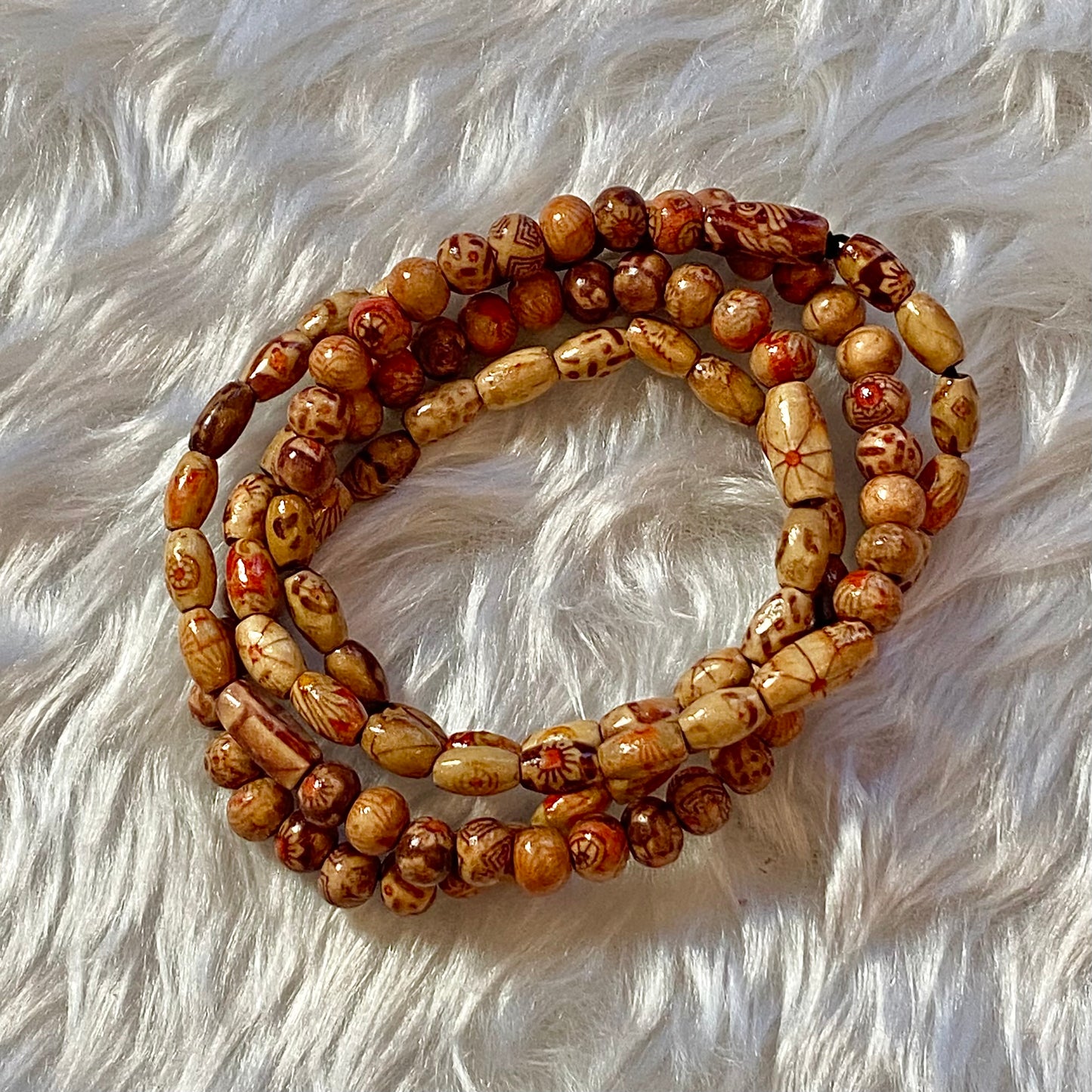 Eze Nwayi Natural Wood Belly Chain Waist Beads
