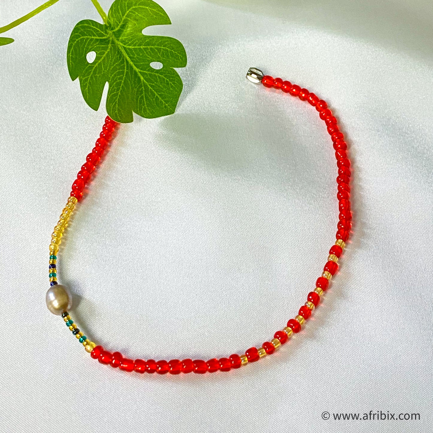 Red Pearl Anklet