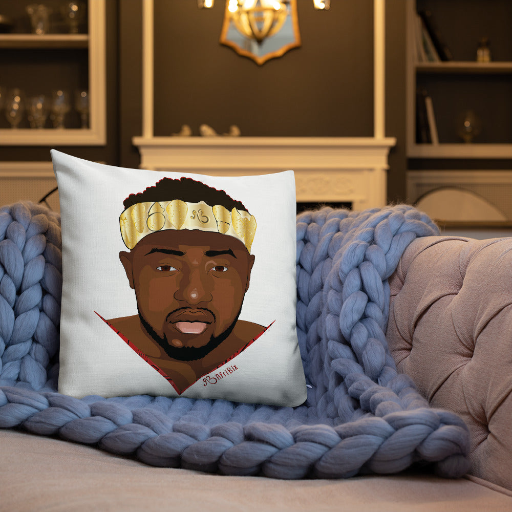 AfriBix Warrior King Tribal Print Premium Pillow