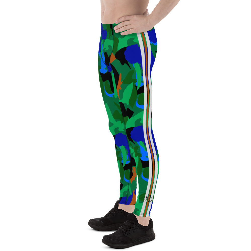 AfriBix Leaf Camo Men's Leggings