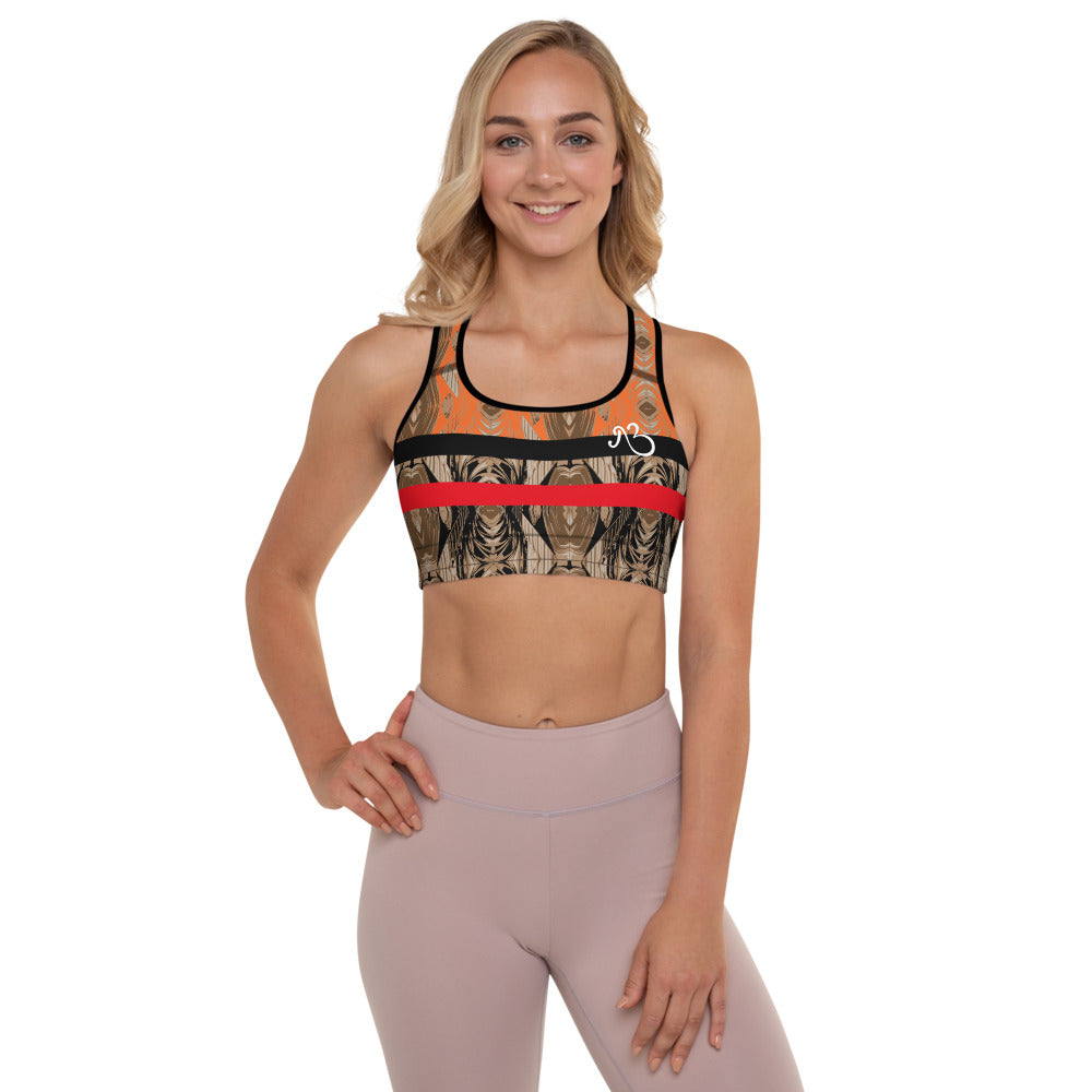 Cathedral Patch Padded Sports Bra