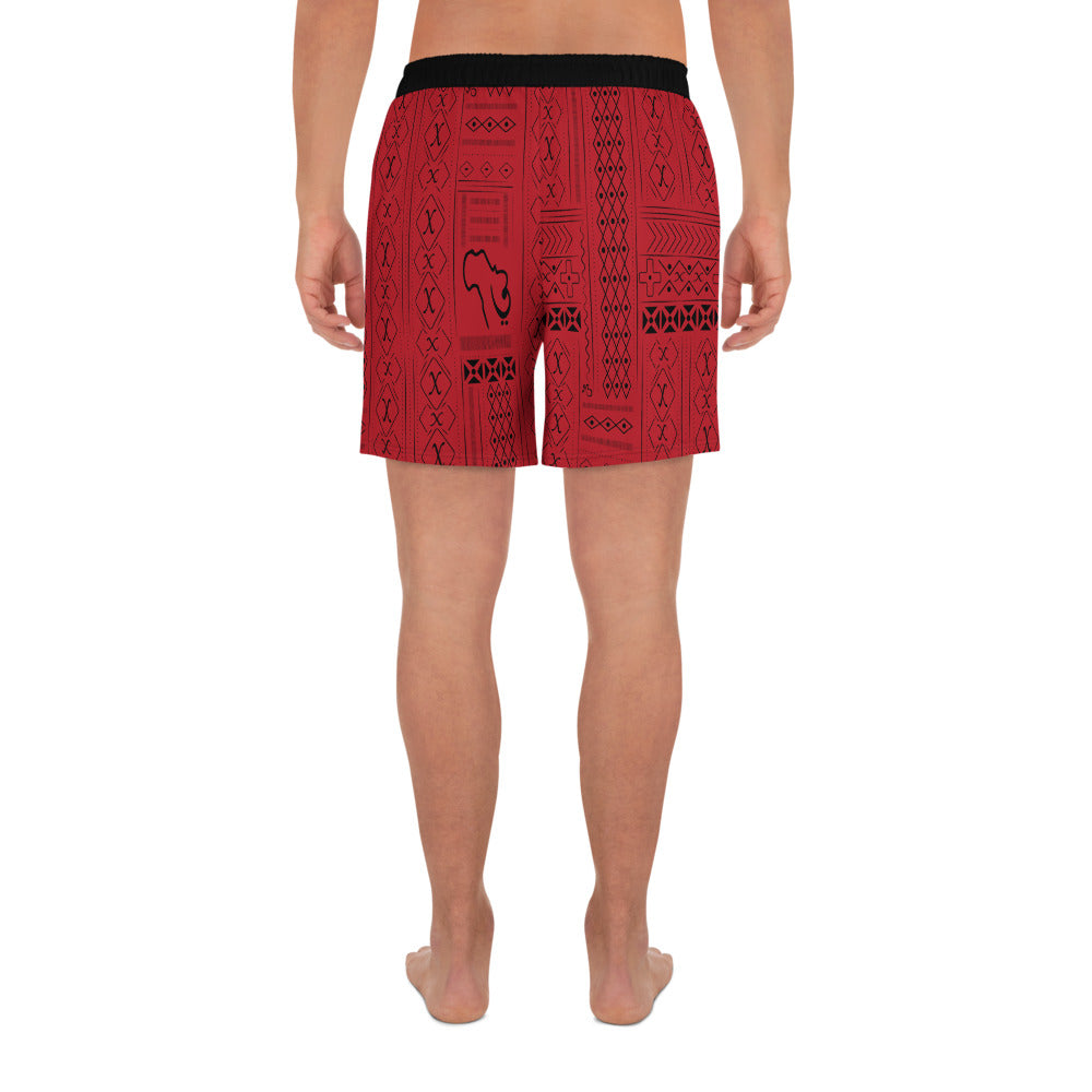 Tribal Print Men's Athletic Shorts