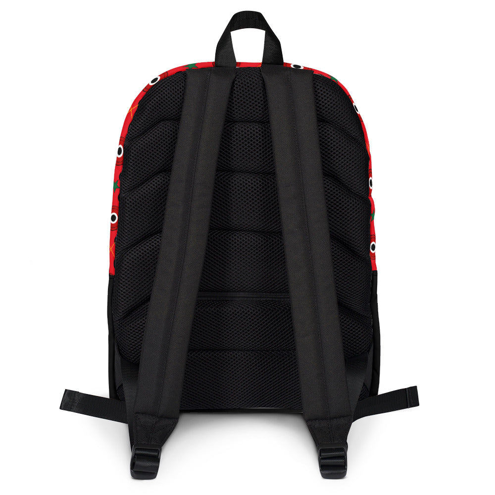 Inception Print Laptop Backpack