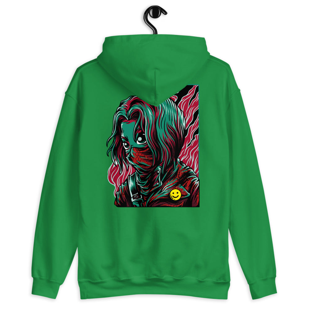 'Normalise This' Graphic Mask Comfortable Unisex Hoodie