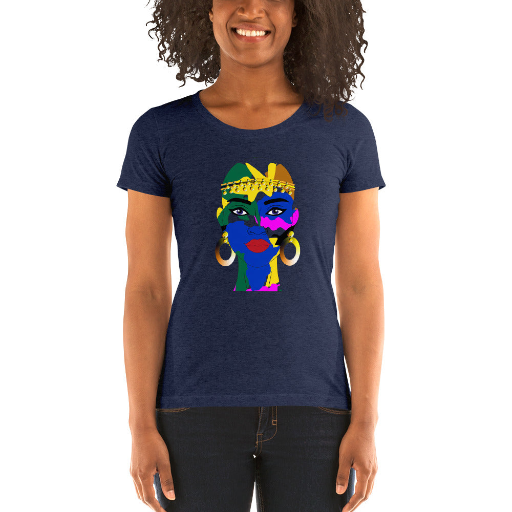 AfriBix Warrior Camo Ladies' T-shirt