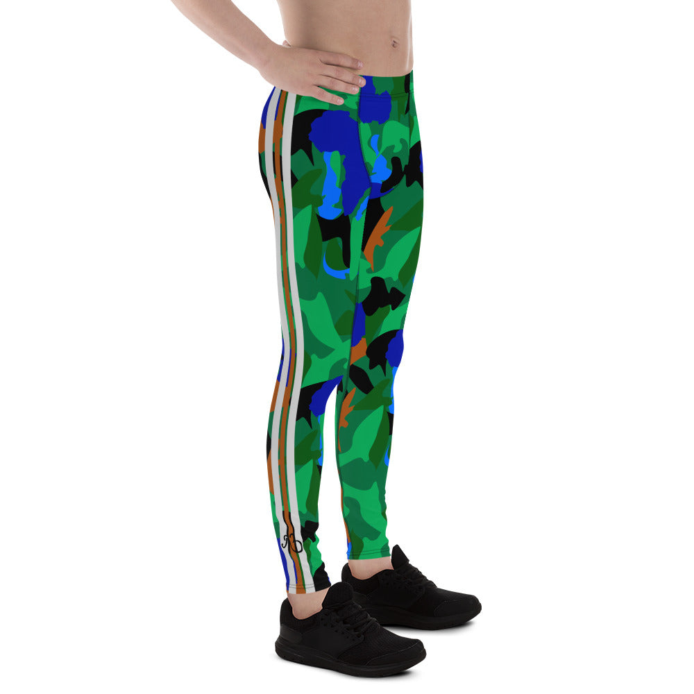 AfriBix Leaf Camo Men's Leggings