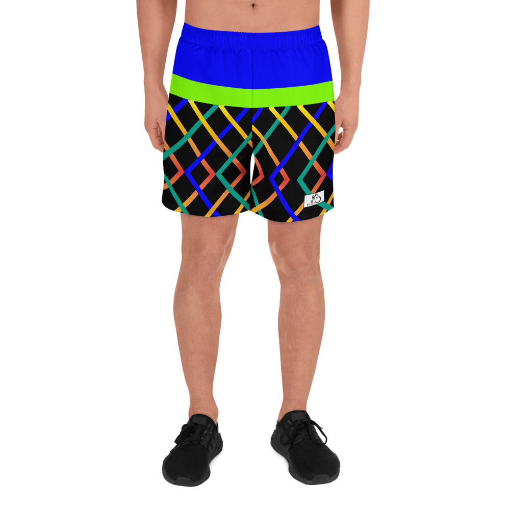 Constellation Patch Men's Athletic Shorts