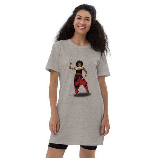 AfriBix Warrior Organic Cotton T-shirt Dress