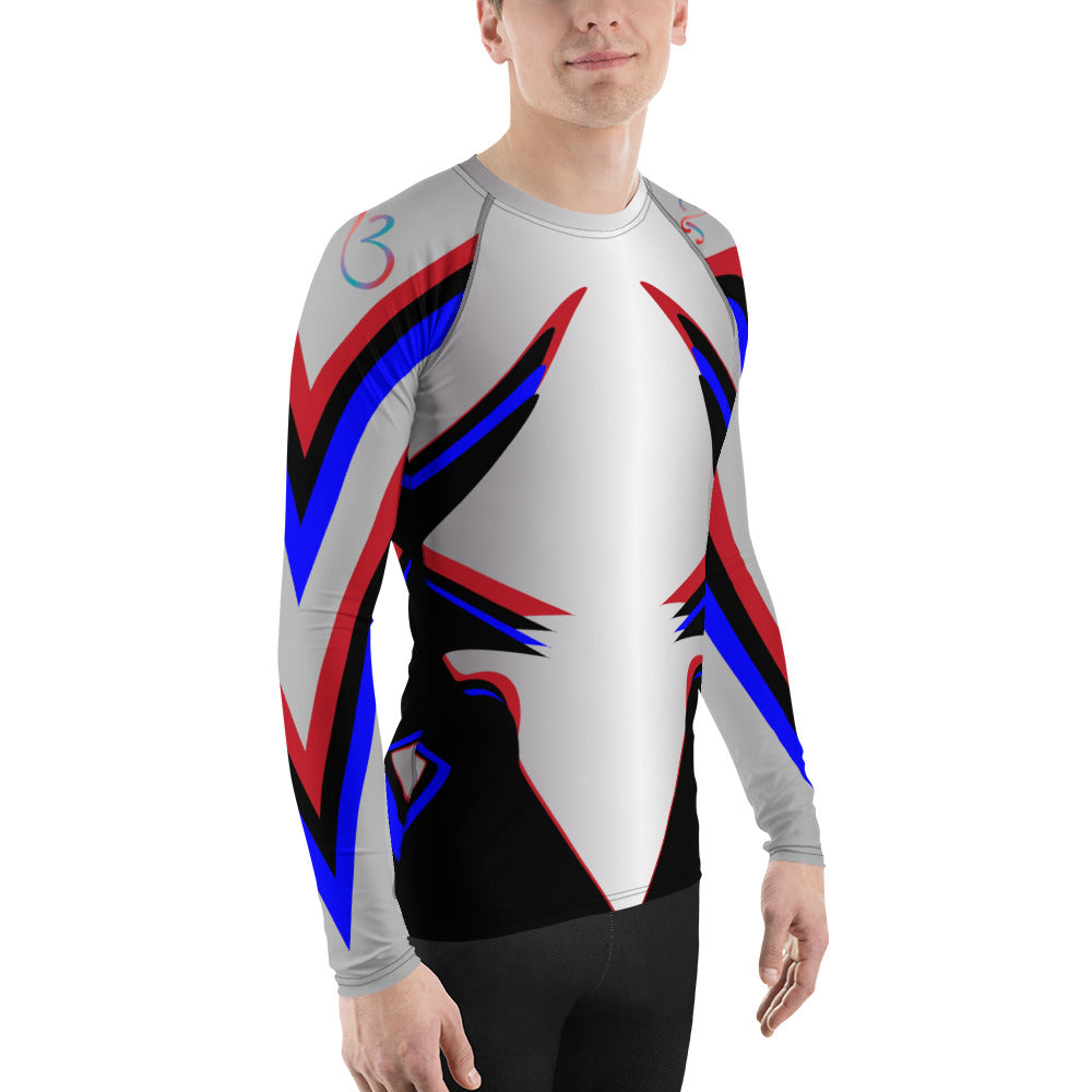 AfriBix Silver Gladiator Rash Guard