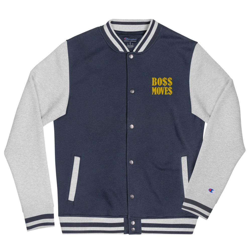 BoSS Moves Embroidered Champion Bomber Jacket