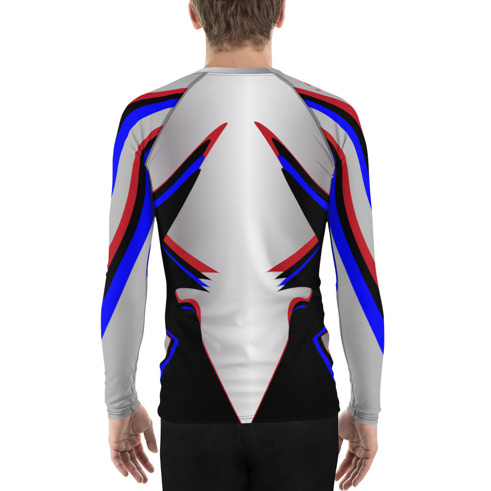 AfriBix Silver Gladiator Rash Guard