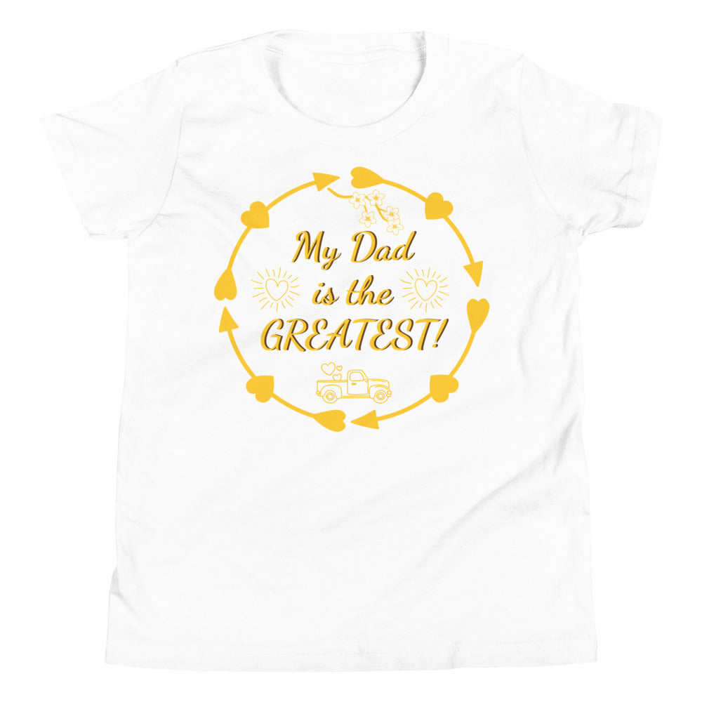 Greatest Dad Youth Short Sleeve T-Shirt