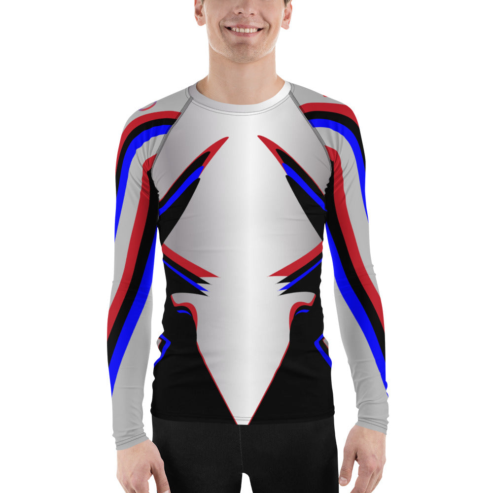 AfriBix Silver Gladiator Rash Guard