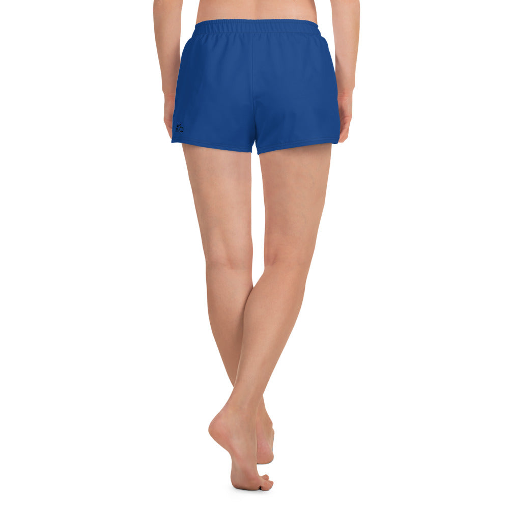 AfriBix Warrior Women's Athletic Shorts - Blue