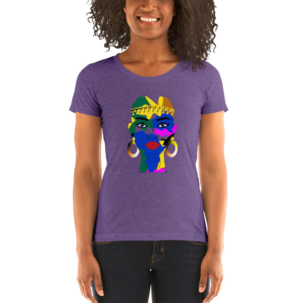 AfriBix Warrior Camo Ladies' T-shirt