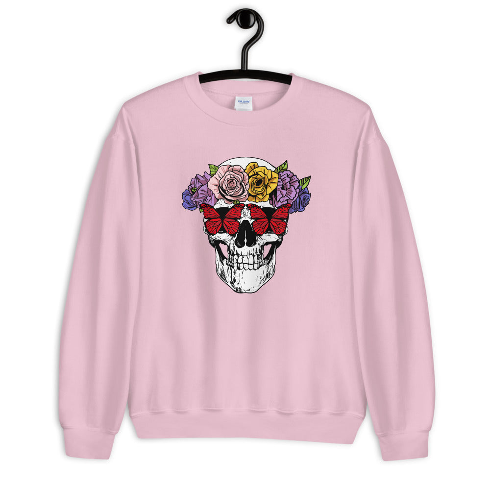 Garden of Skulls Unisex Long sleeve Sweatshirt
