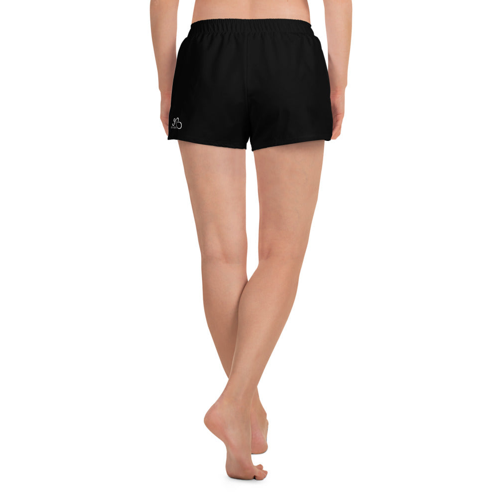 AfriBix Warrior Women's Athletic Shorts - Black