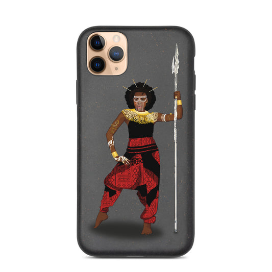 AfriBix Warrior African Queen Anti-shock Biodegradable iPhone case