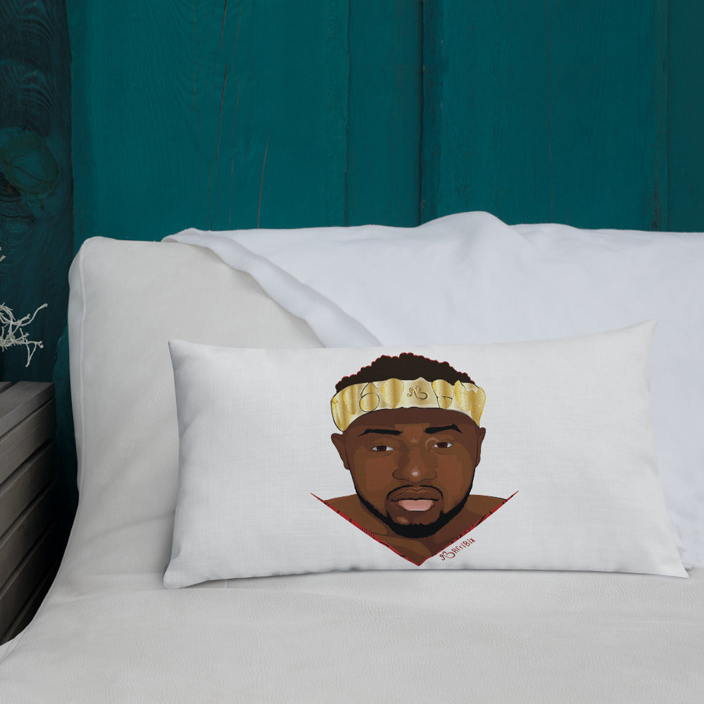 AfriBix Warrior King Tribal Print Premium Pillow