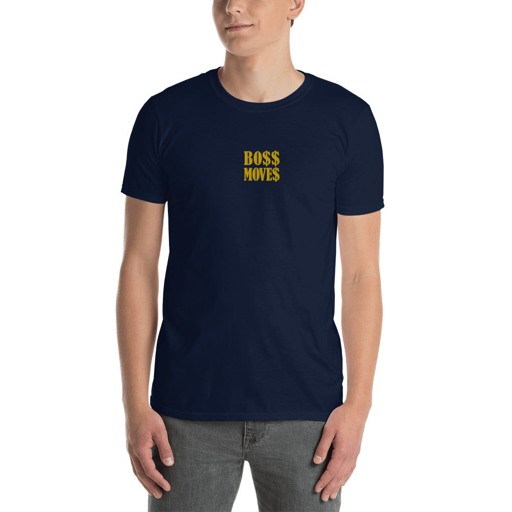Boss Moves Embroidered Short-Sleeve Unisex T-Shirt